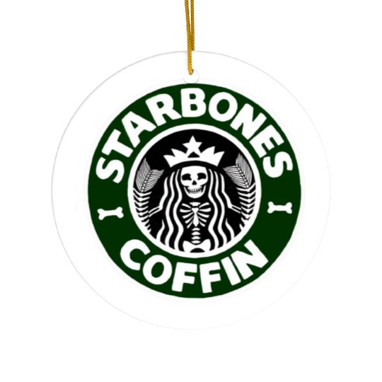 Starbones Coffin Ceramic Ornaments
