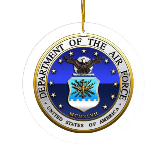 US Air Force (USAF) Seal Ceramic Ornaments