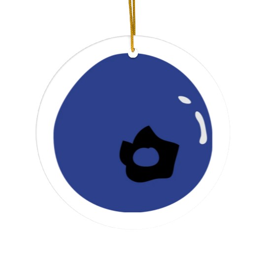 blueberry fruit Ceramic Ornaments