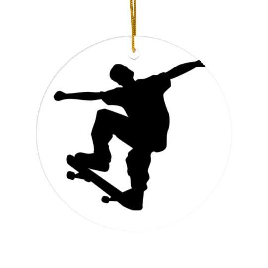 skateboarding Ceramic Ornaments