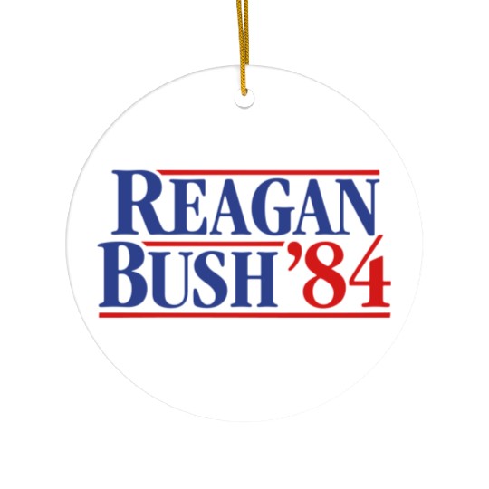 Reagan - Bush ’84 campaign Ceramic Ornaments