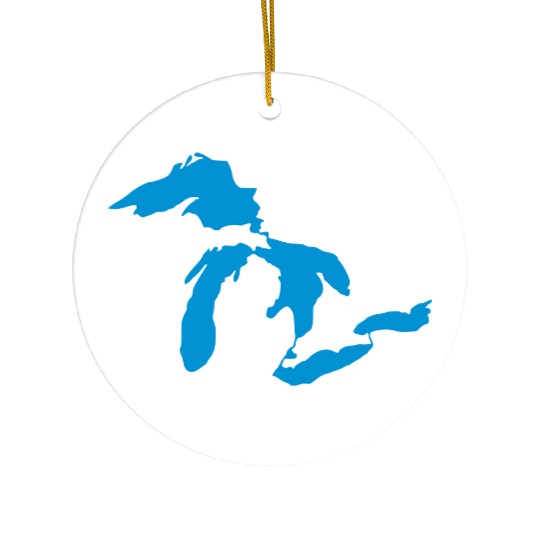 Great Lakes Ceramic Ornaments