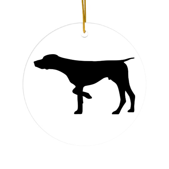 German Shorthaired Pointer Ceramic Ornaments