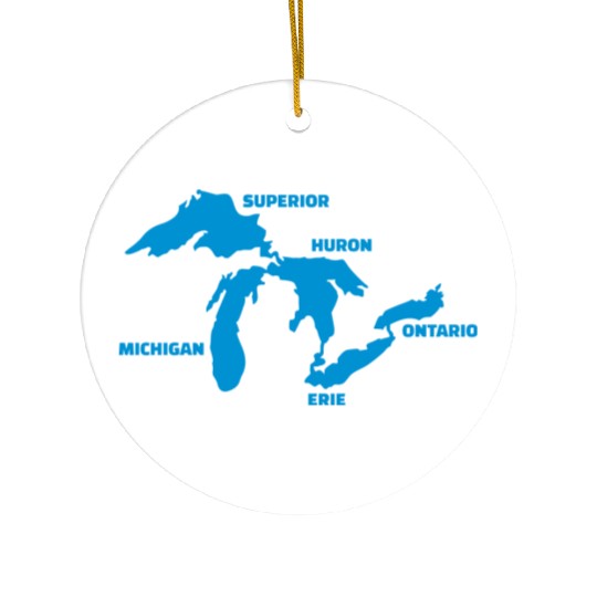 Great Lakes Ceramic Ornaments