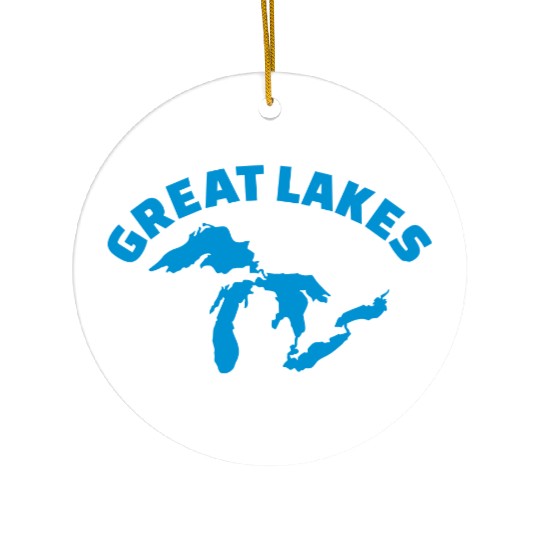Great Lakes Ceramic Ornaments