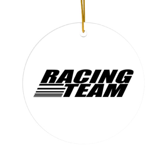Racing Team Ceramic Ornaments