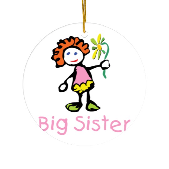 Big Sister Ceramic Ornaments