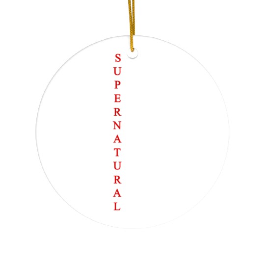 Supernatural - Awesome supernatural Ceramic Ornaments