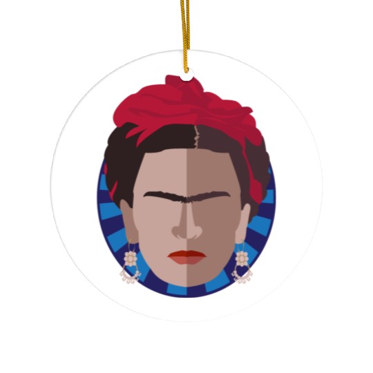 TGIF | Thank God it's Frida Kahlo Ceramic Ornaments