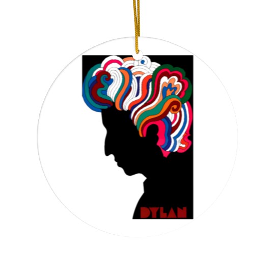 Bob Dylan icon Ceramic Ornaments