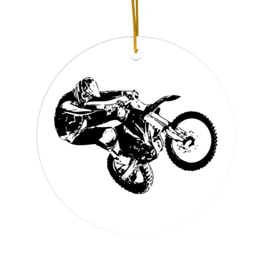 Motocross - Moto Cross - MX - Supercross Ceramic Ornaments