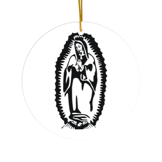 Guadalupe Ceramic Ornaments