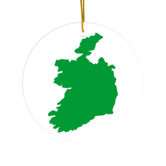 Ireland Solid Ceramic Ornaments