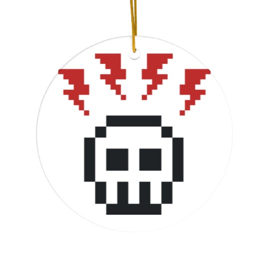 Bobba angry sculls Ceramic Ornaments