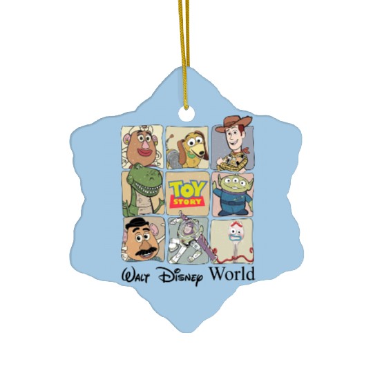 Toy Story Disneyworld Ceramic Ornaments, Disney Pixar Toy Story Ceramic Ornaments