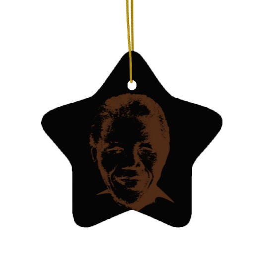 Nelson Mandela Ceramic Ornaments