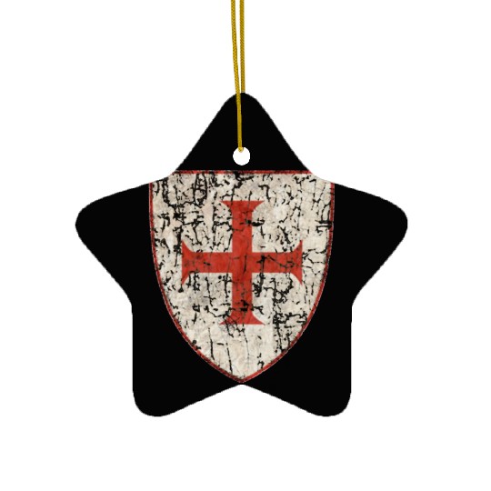 Knights templar Ceramic Ornaments