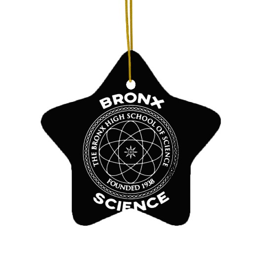 The Bronx Science Ceramic Ornaments
