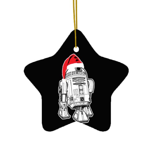 R2D2-Chrstmas Ceramic Ornaments