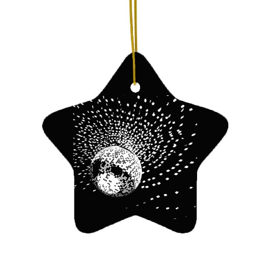 Disco ball Ceramic Ornaments