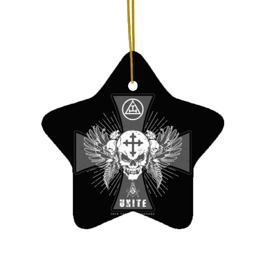 Knights Templar - Join The Last Crusade Infidel Ceramic Ornaments