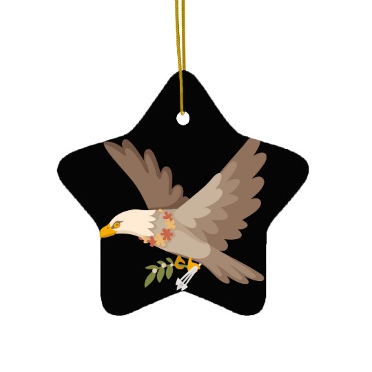 Eagle Ceramic Ornaments