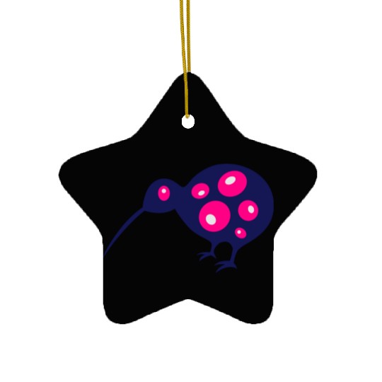 kiwi Ceramic Ornaments