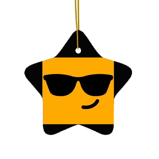 17 emoiji square 8 ai vectorstock 7799069 Ceramic Ornaments