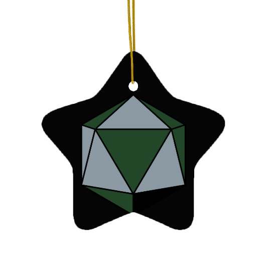 platonic solid Ceramic Ornaments