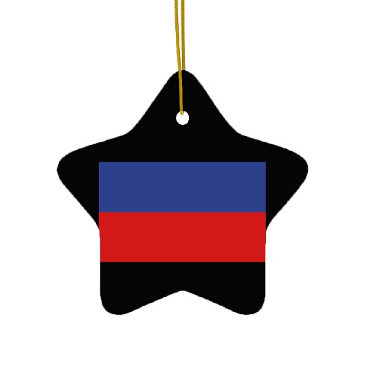 National Flag Of Haiti Ceramic Ornaments