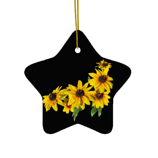 flowers lilies tulips orchids sunflower dahlia ger Ceramic Ornaments