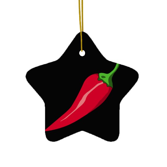 paprika chilli chili pepper citrus veggie gemuese Ceramic Ornaments