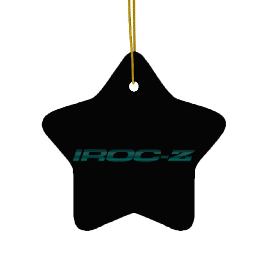 CAMARO IROC Z Ceramic Ornaments