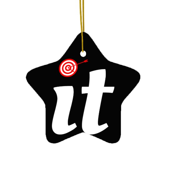 Bullseye Target Archery Shooting Dart Gift Ceramic Ornaments