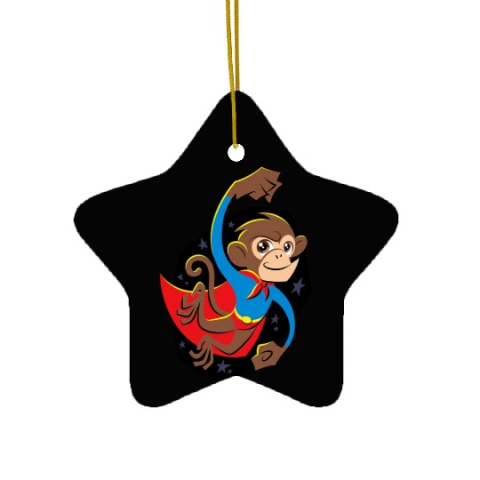 monkey cartoon Ceramic Ornaments