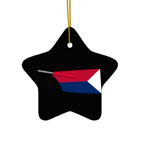 Team USA Rowing Blade Ceramic Ornaments