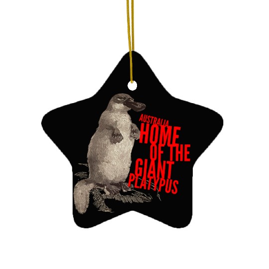 platypus Ceramic Ornaments