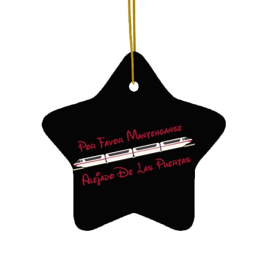 Monorail - Por Favor Ceramic Ornaments