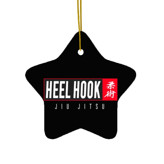 Jiu Jitsu Black Belt Heel Hook Light Gift Martial Arts BJJ Ceramic Ornaments