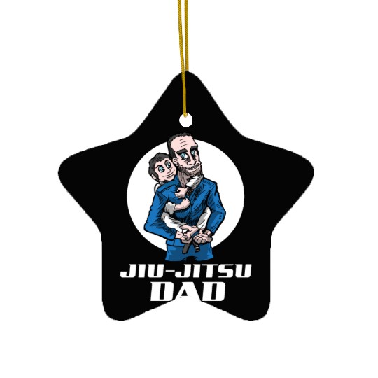 Jiu Jitsu and BJJ Dad Ceramic Ornaments