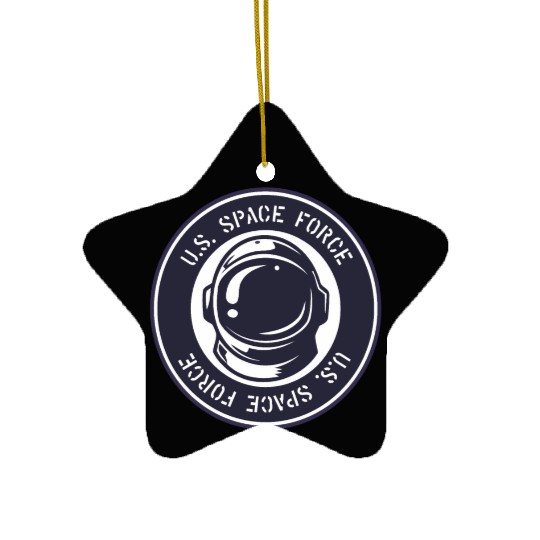 Space Force Ceramic Ornaments