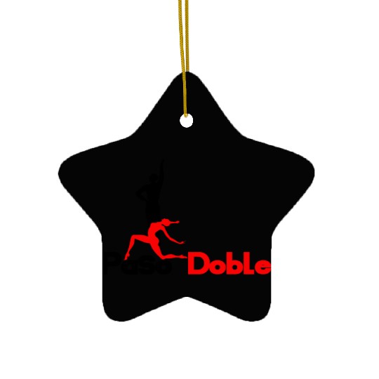 Paso Doble Latin Dance Dancing Dancer Gift Ceramic Ornaments