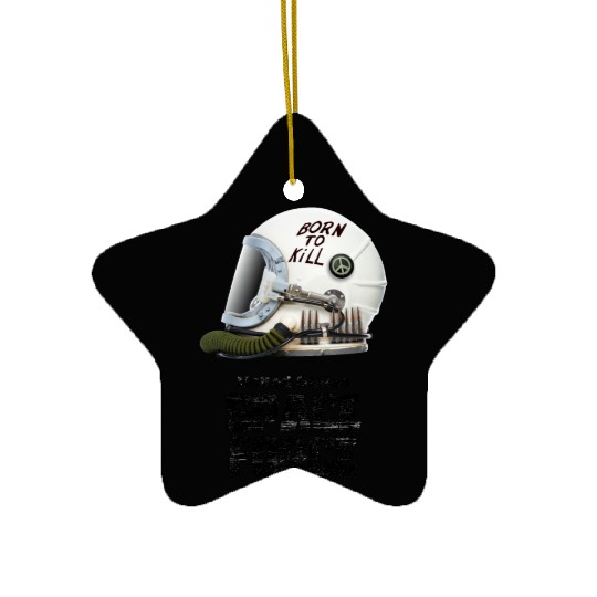 Born To Kill | Space Force Ceramic Ornaments