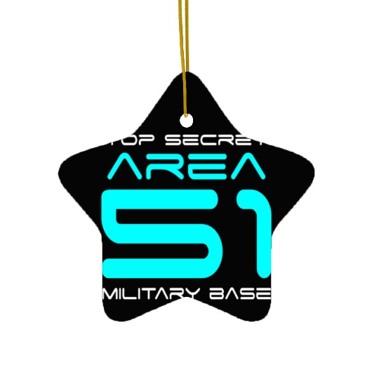 Area 51 Ceramic Ornaments