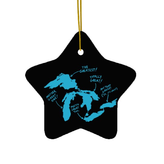 Great Lakes Ceramic Ornaments