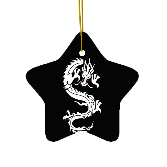 CHINESE DRAGON MMA Ceramic Ornaments