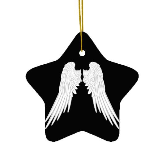 Angel Wings Ceramic Ornaments