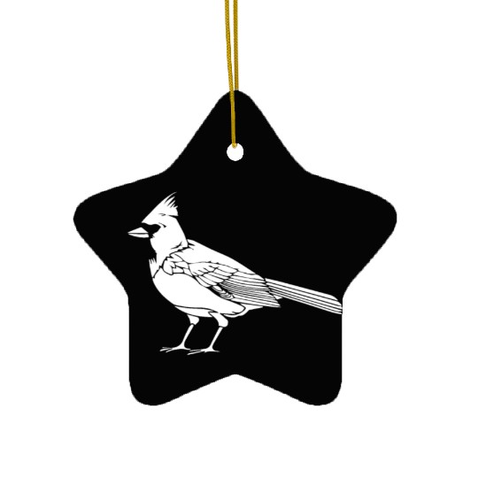 Cardinal Ceramic Ornaments