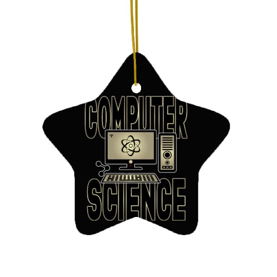 Computer Science-It Ceramic Ornaments