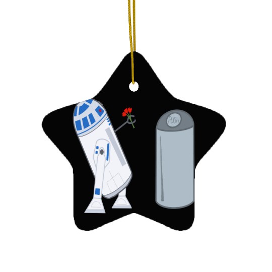 Confused R2D2 Ceramic Ornaments